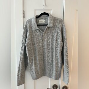 Men’s Abercrombie knit sweater - oversized - size M